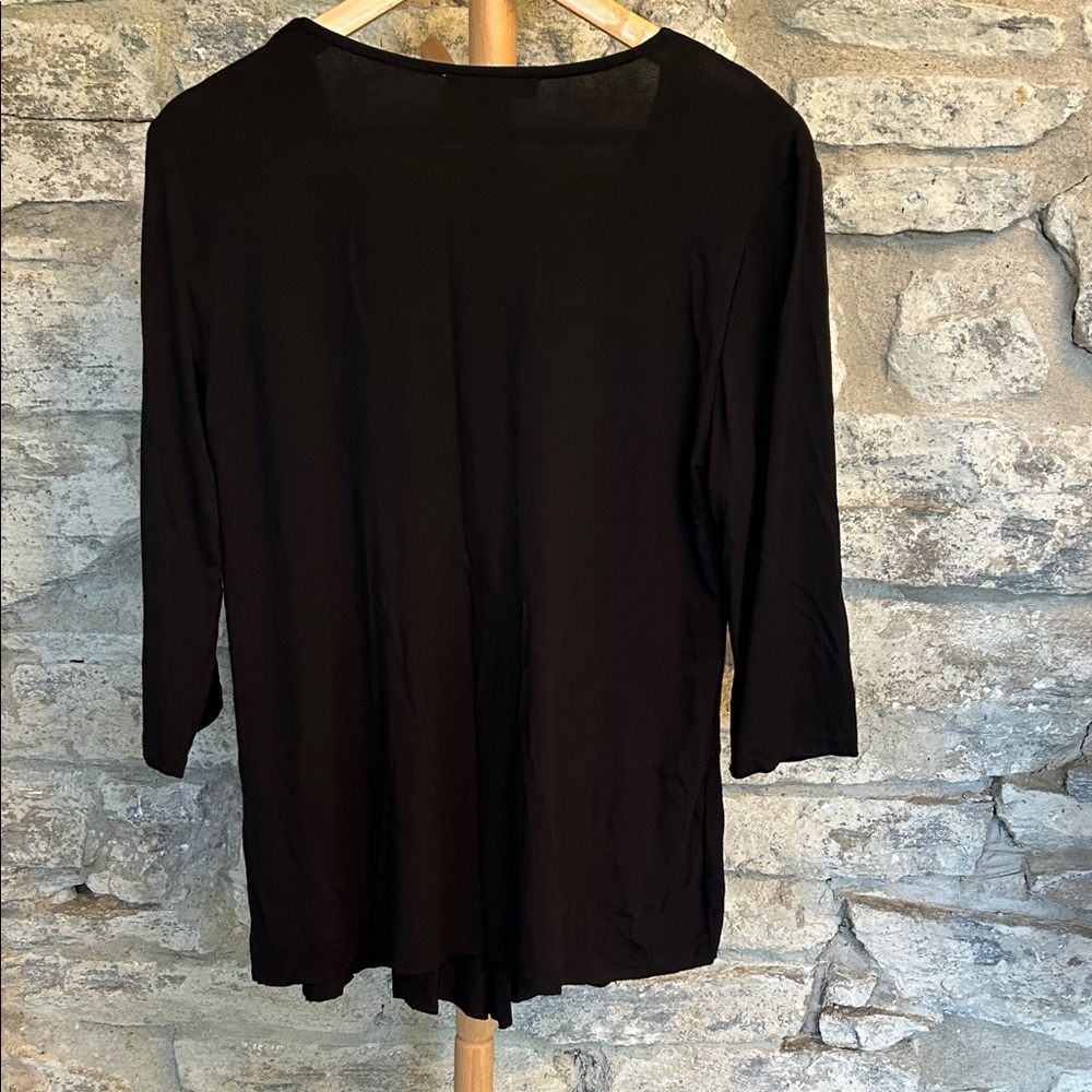 Cleo Black Pleated topper - Picture 4 of 8